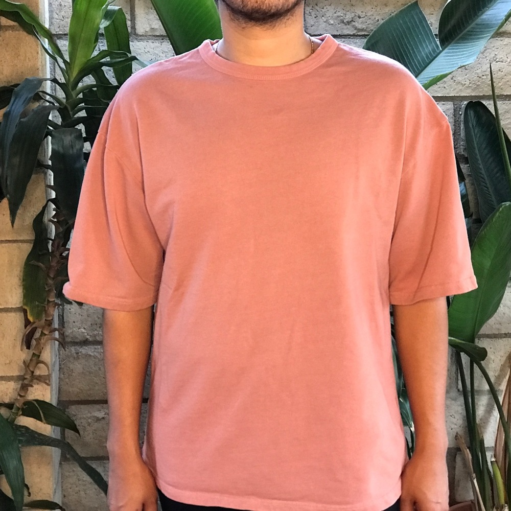 Long Cut Salmon Tee